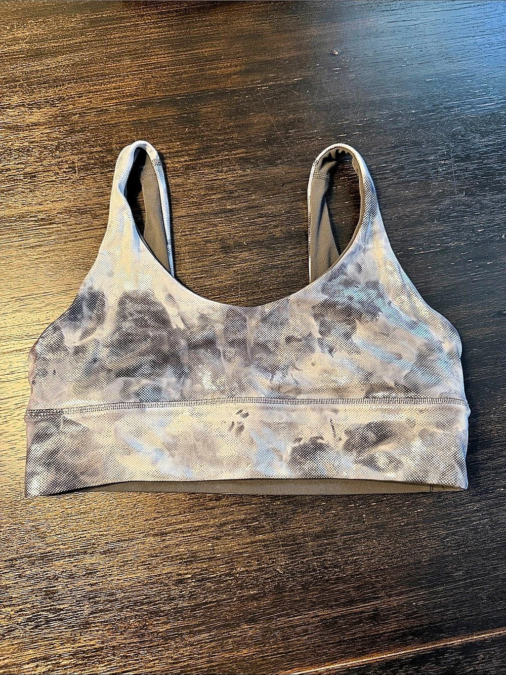 lululemon Align Bra Shine Metallic Abstract Sports Bra 12